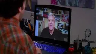 Mike's cameo on the Big Bang Theory.