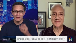 NBC News - SpaceX Rocket Crashed into the Moon